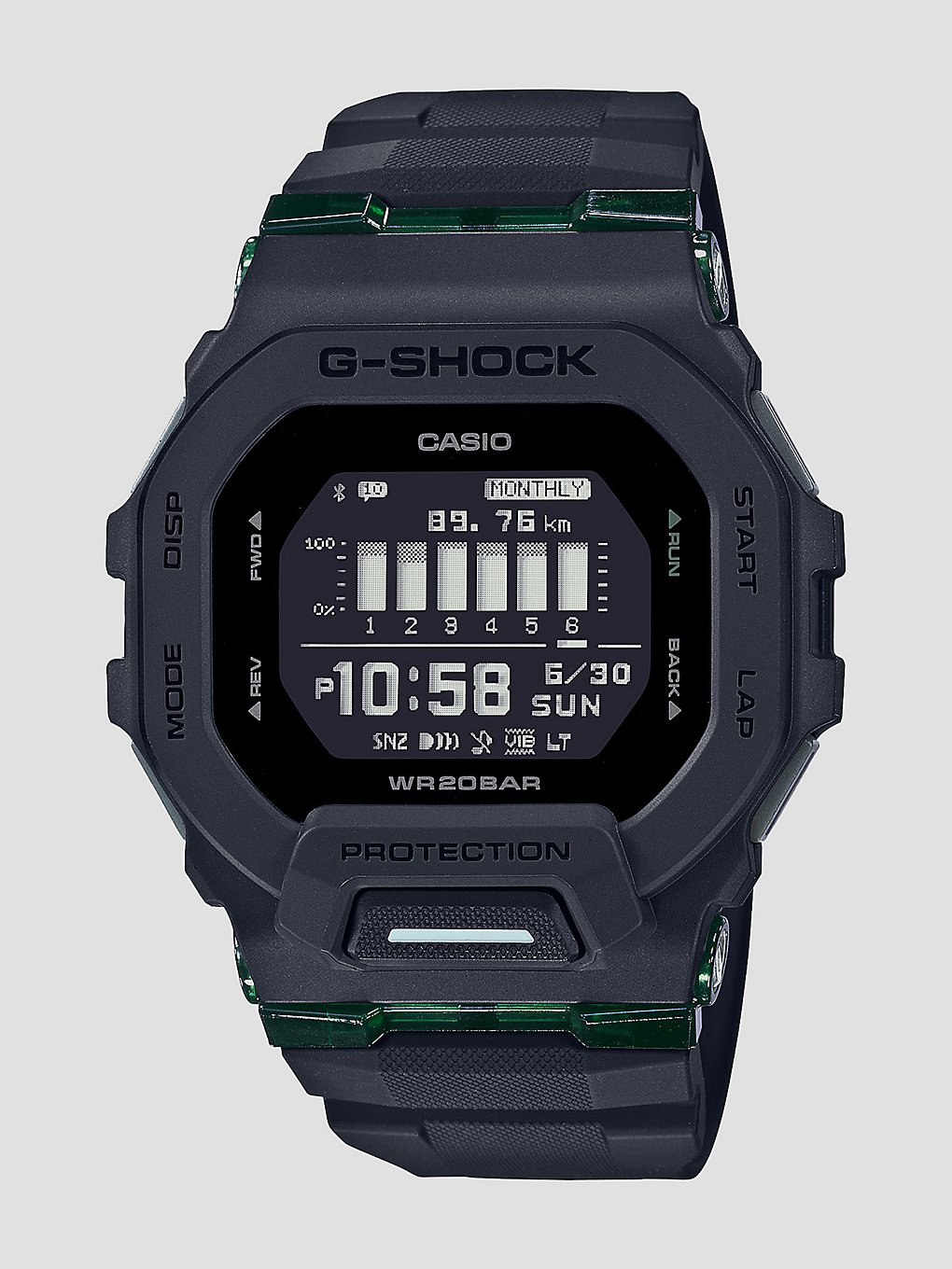 G-SHOCK GBD-200UU-1ER Horloge zwart