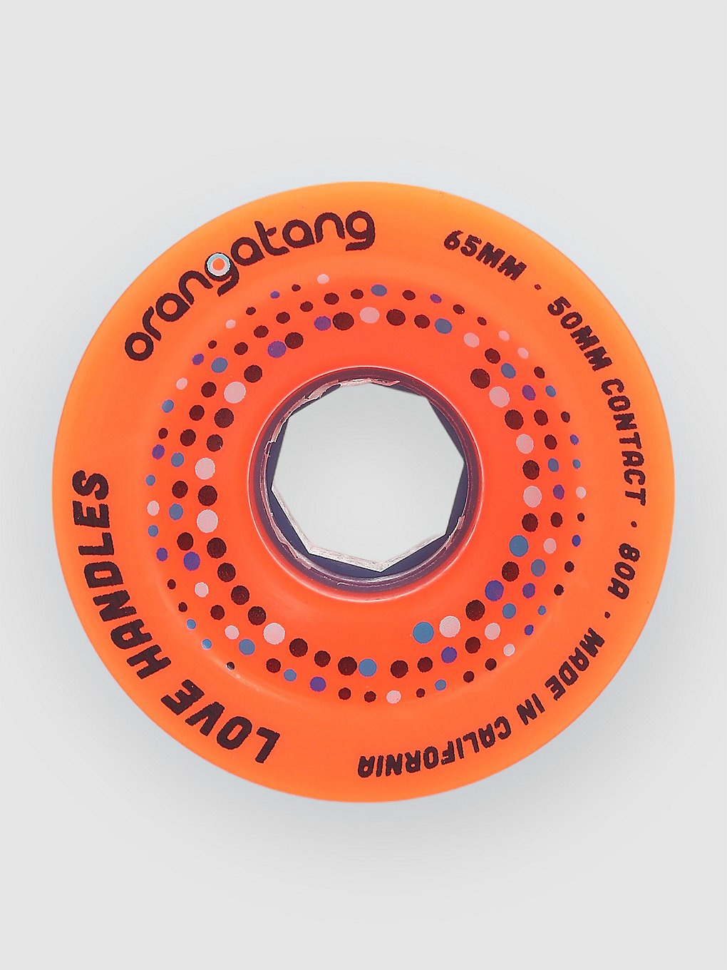 Orangatang Love Handles 65mm 80a Wheels patroon