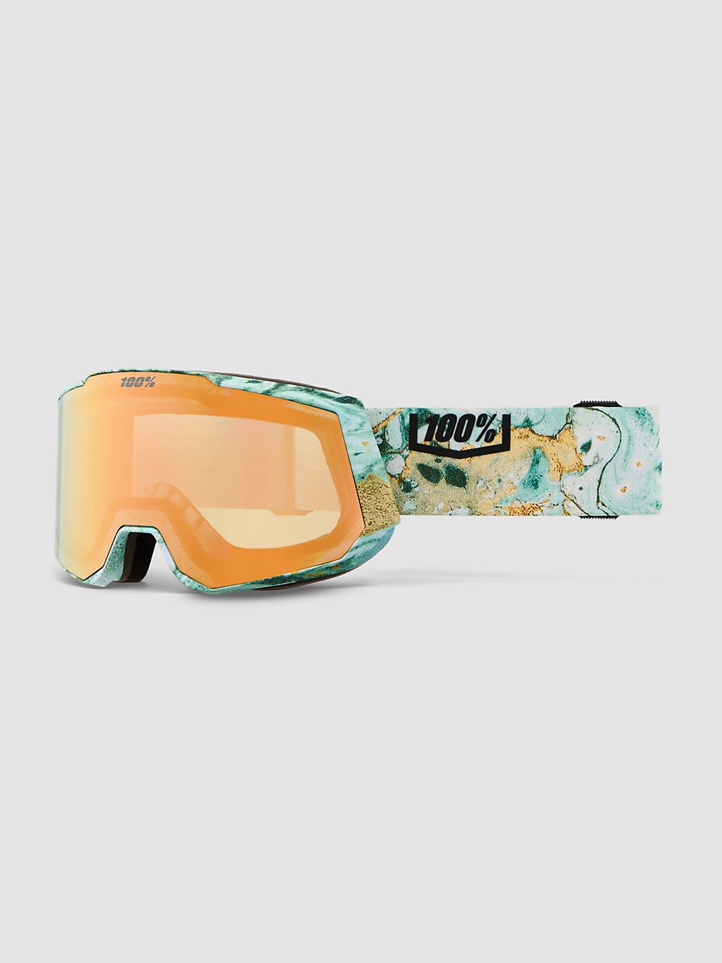 100Percent Snowcraft Xl Hiper Fossil Express Skibril bruin