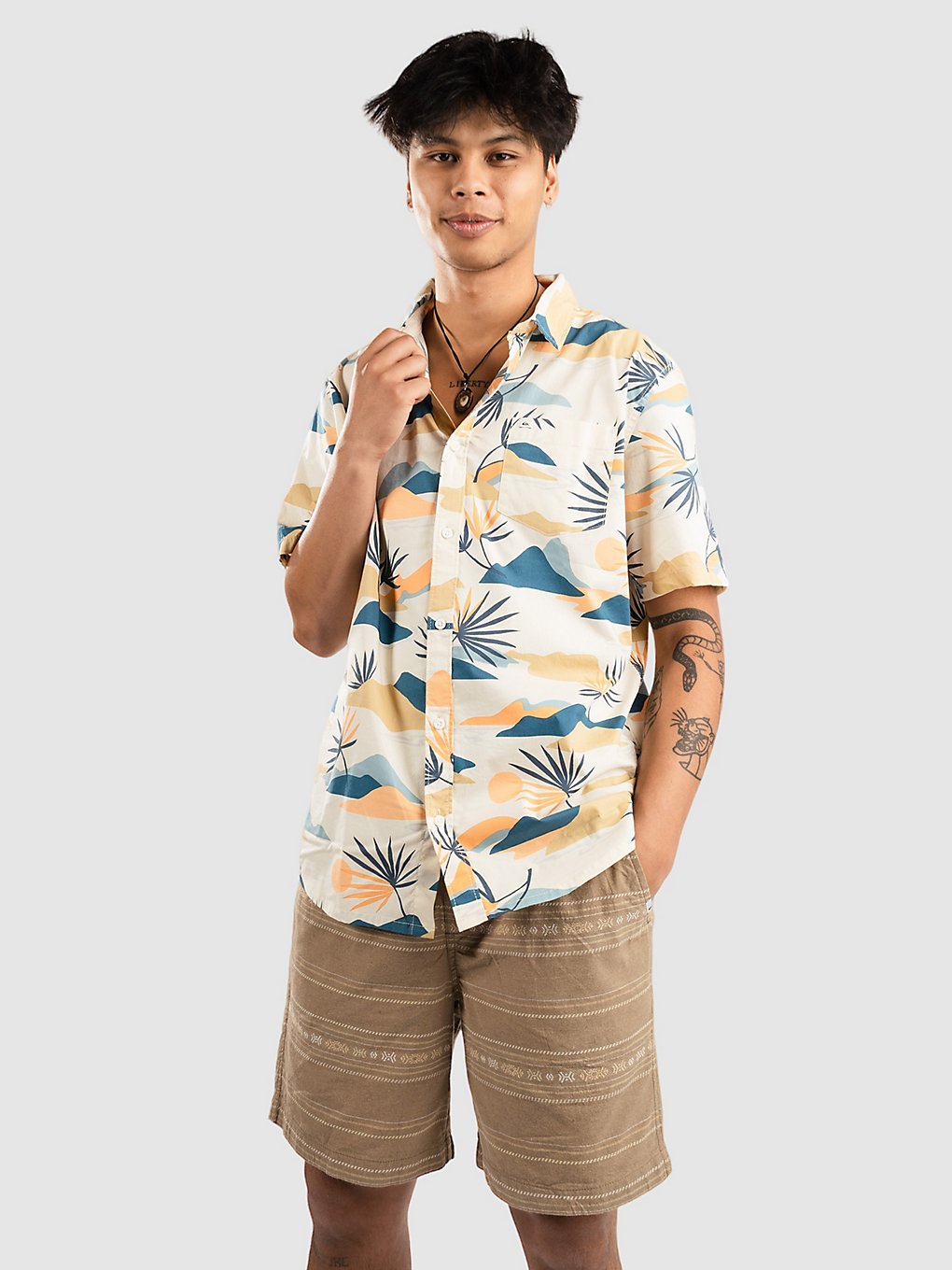 Quiksilver Slow Dazed Hemd patroon