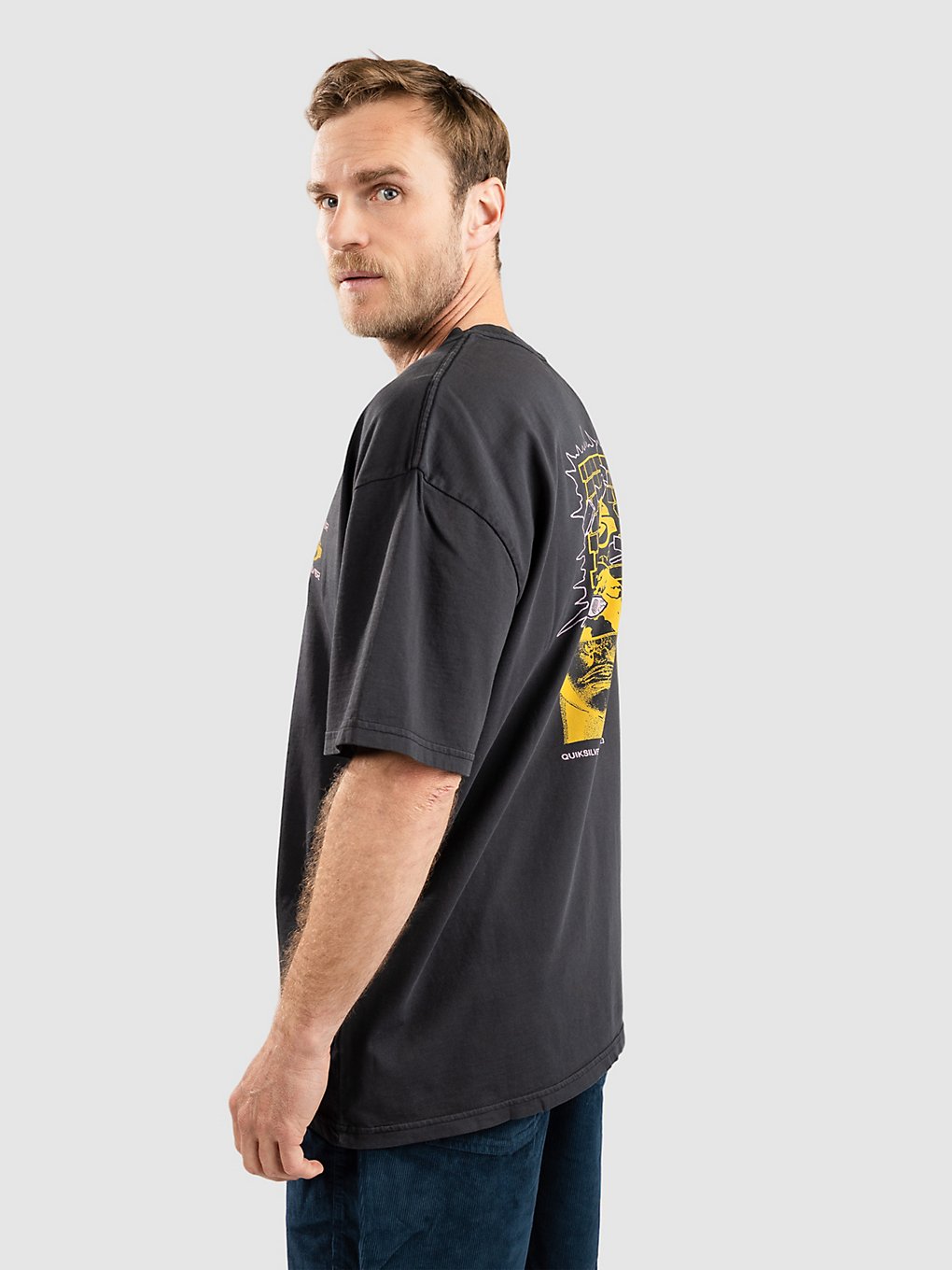 Quiksilver Power Trip T-Shirt zwart