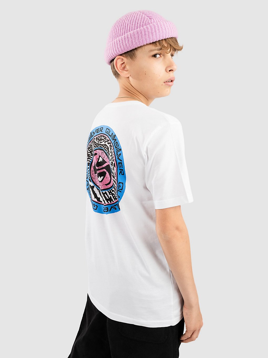 Quiksilver Circles End T-Shirt wit