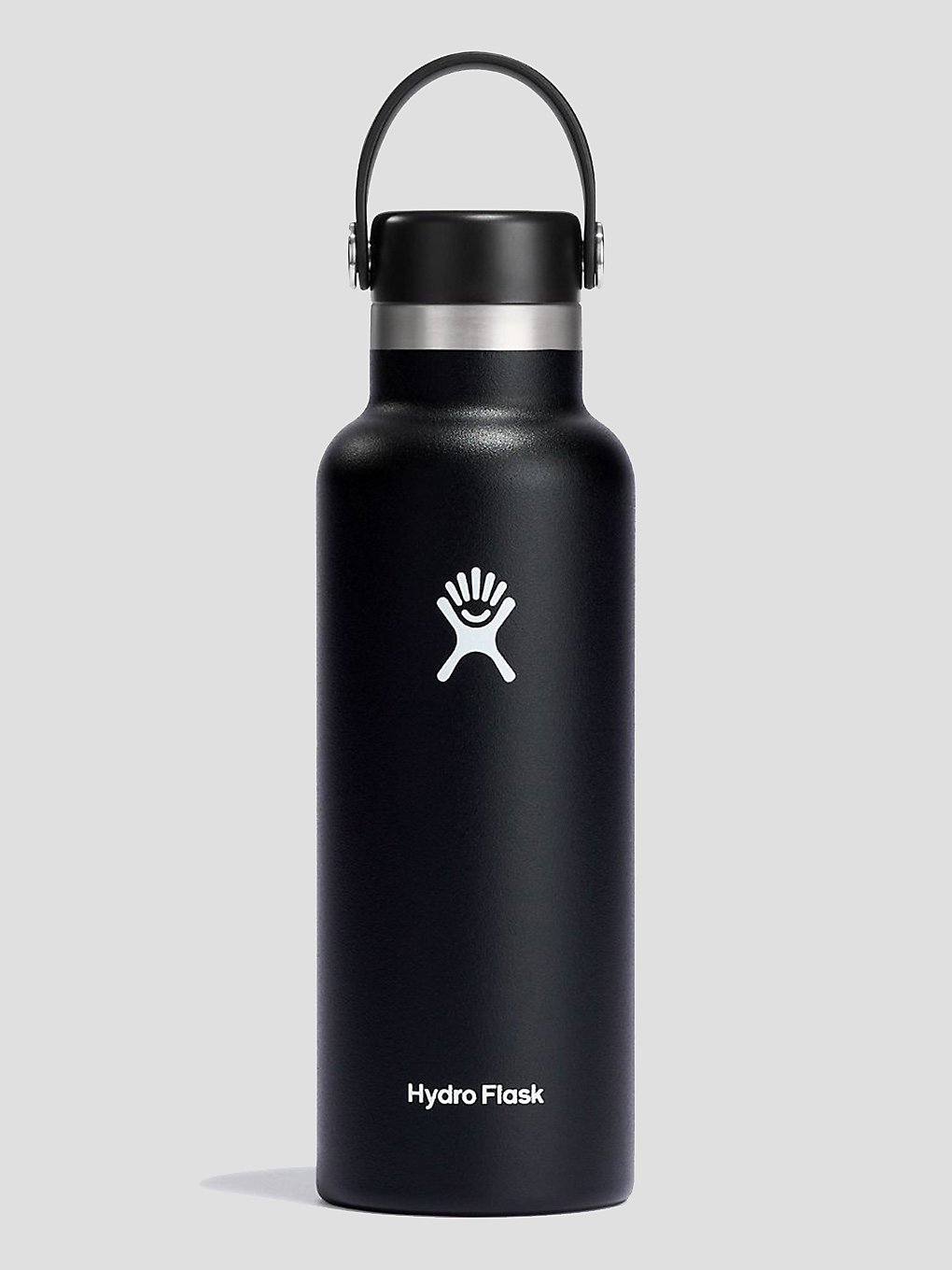 Hydro Flask 18 Oz Standard Flex petje Fles zwart
