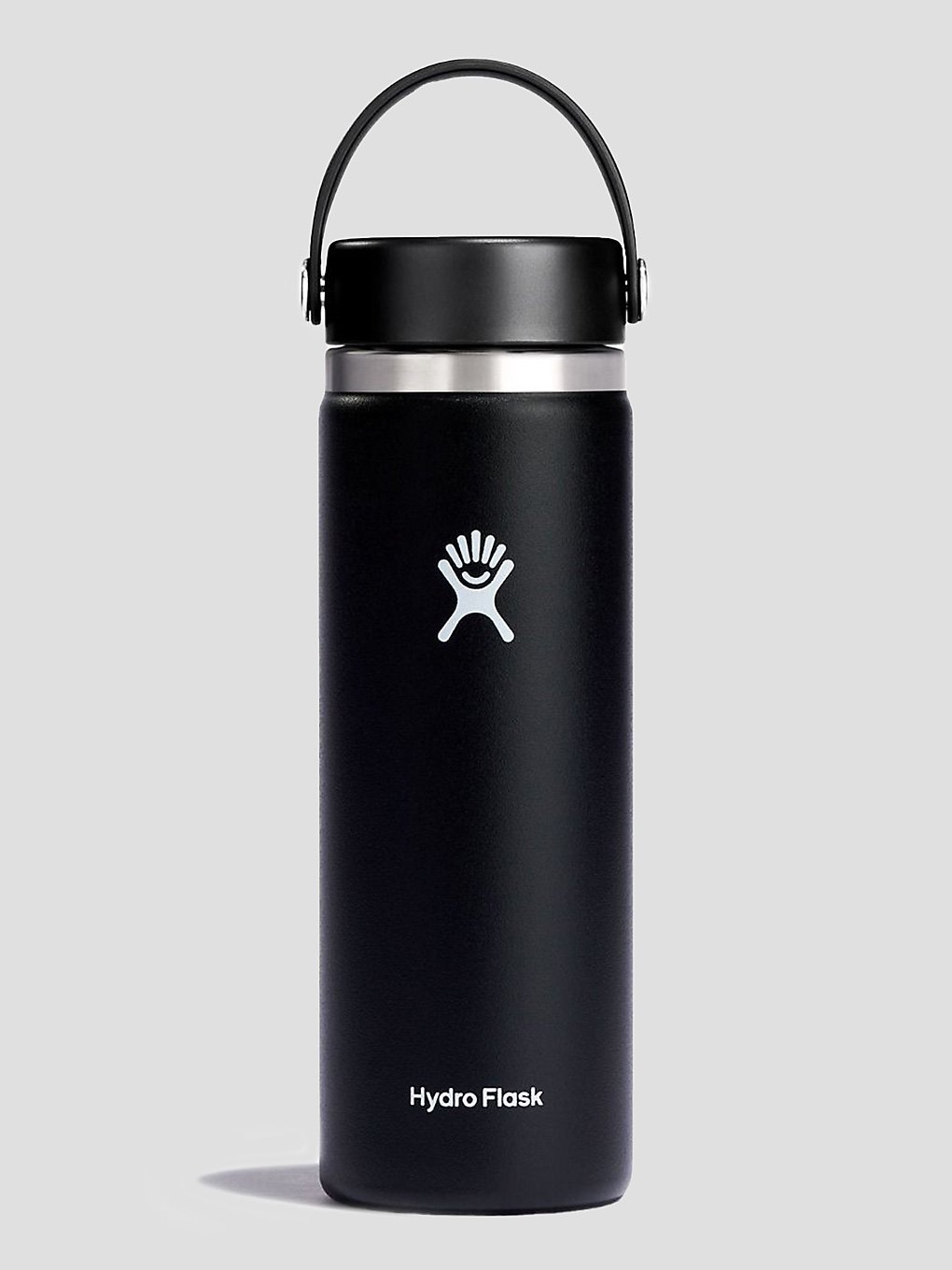 Hydro Flask 20 Oz Wide Flex petje Fles zwart