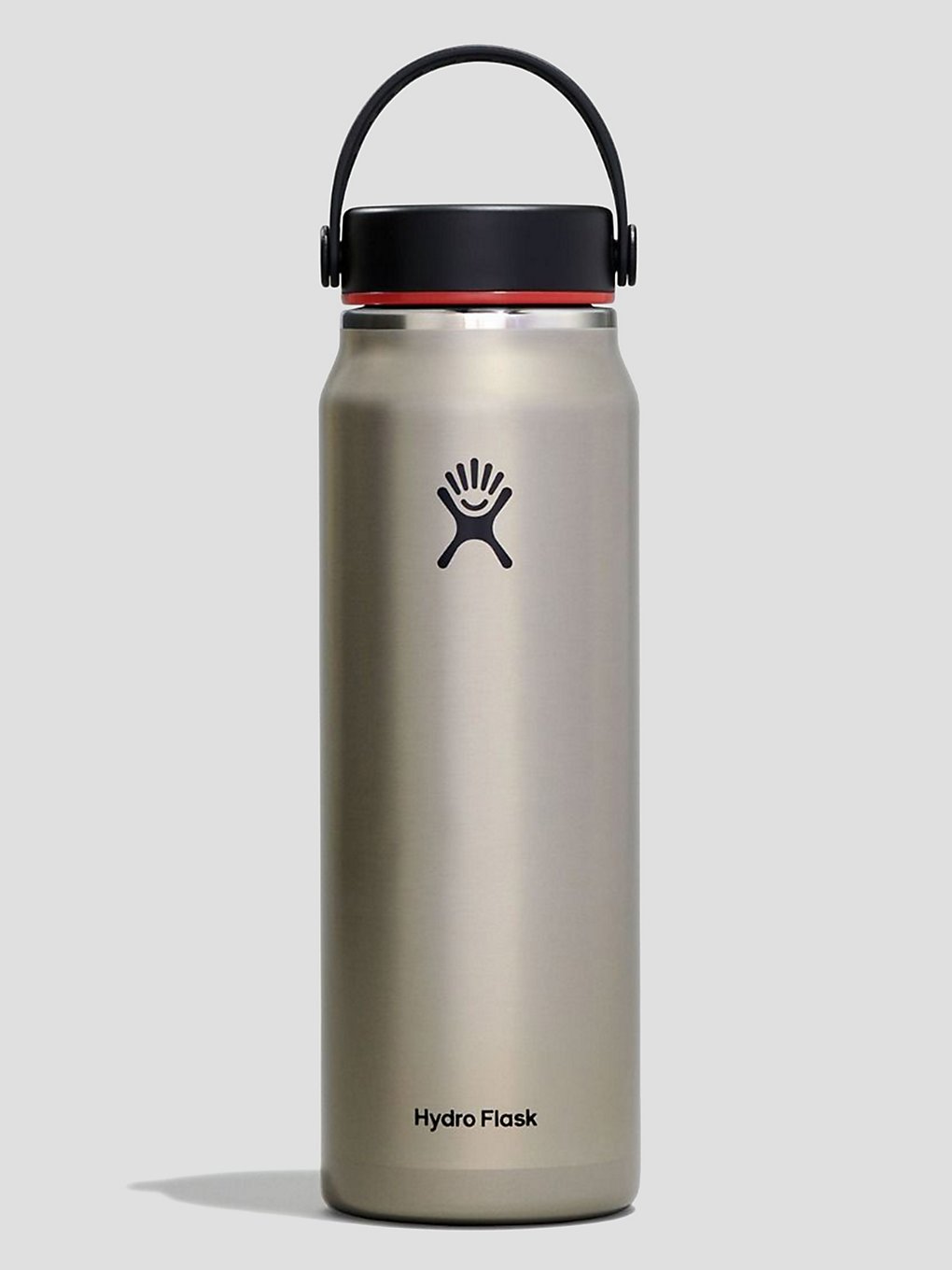 Hydro Flask 32 Oz Lightweight Wide Flex petje Fles grijs
