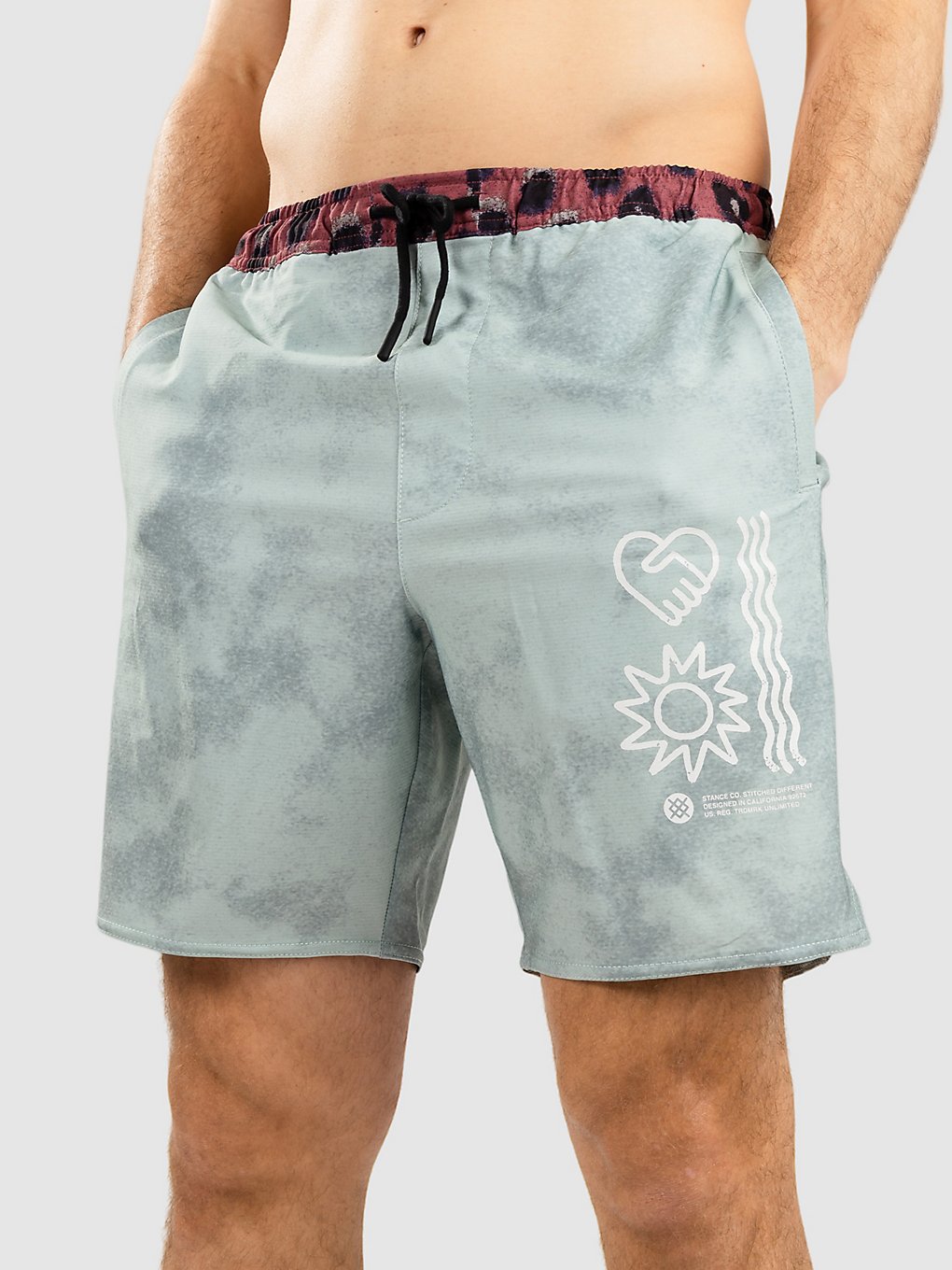 Stance Complex Boardshorts blauw