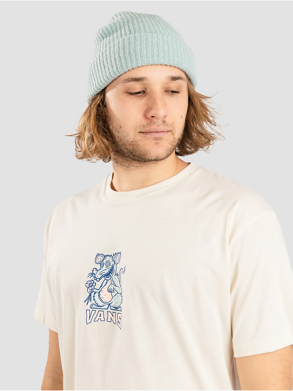 Vans Trippy Rat T-Shirt wit