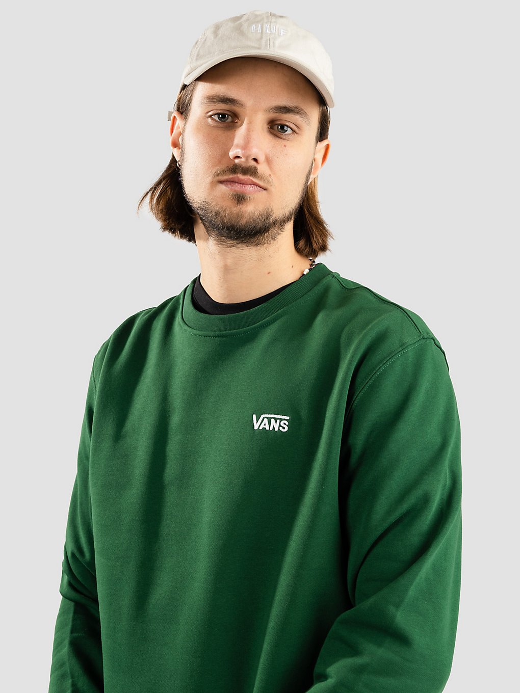 Vans Core Basic Crew Fleece trui groen