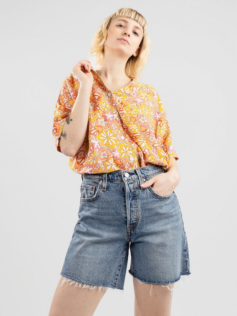 Vans Resort Floral Hemd zwart