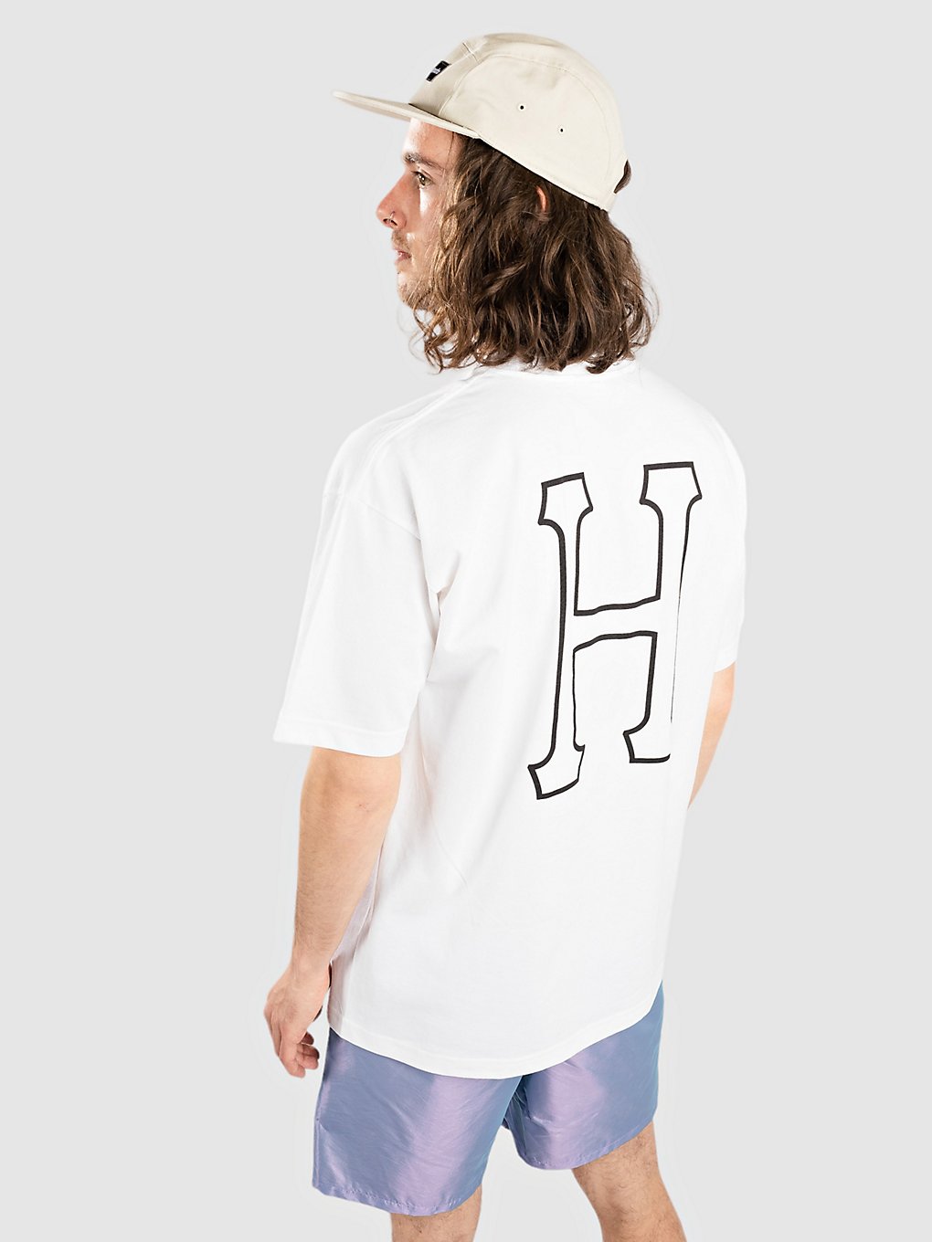 HUF Set H T-Shirt wit