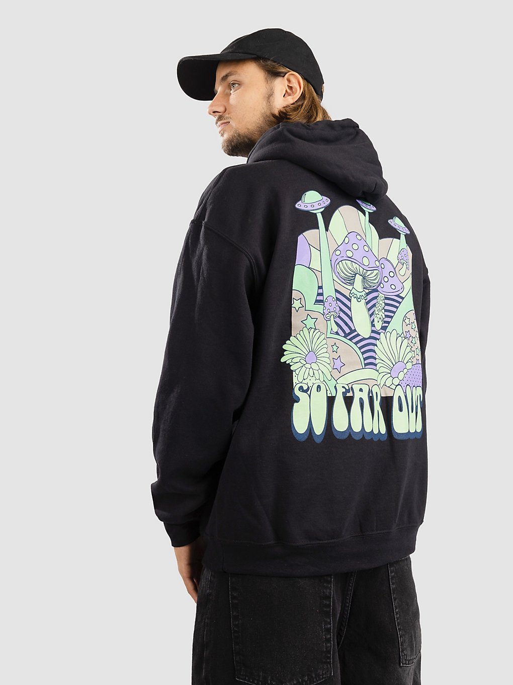 A.Lab So Far Out Hoodie zwart