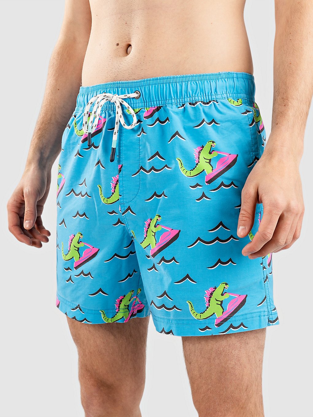 Party broek Dino Ripper Boardshorts blauw