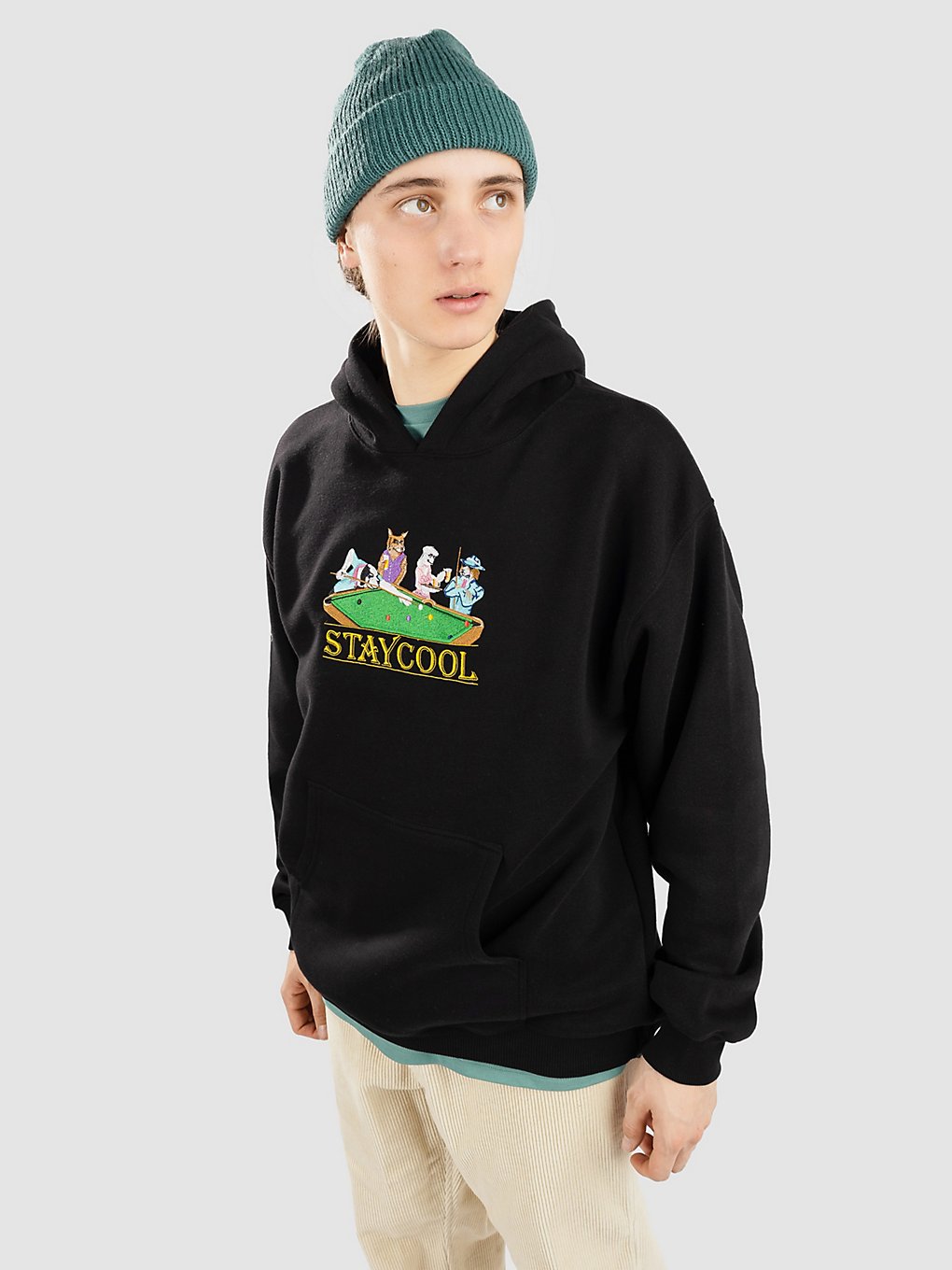 Staycoolnyc Billards Hoodie zwart