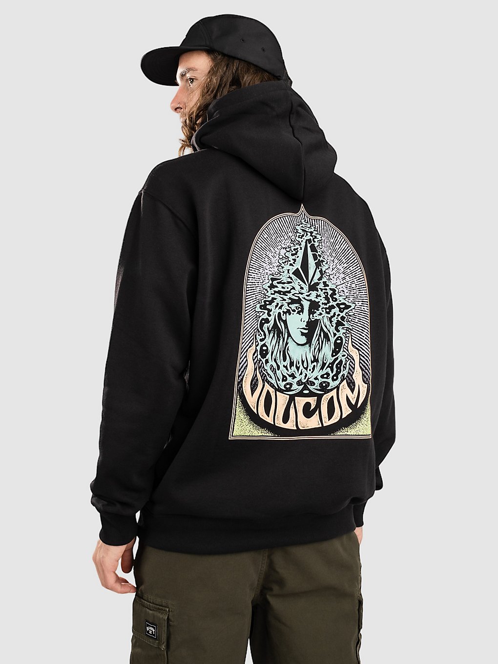 Volcom Strike Hood Hoodie zwart