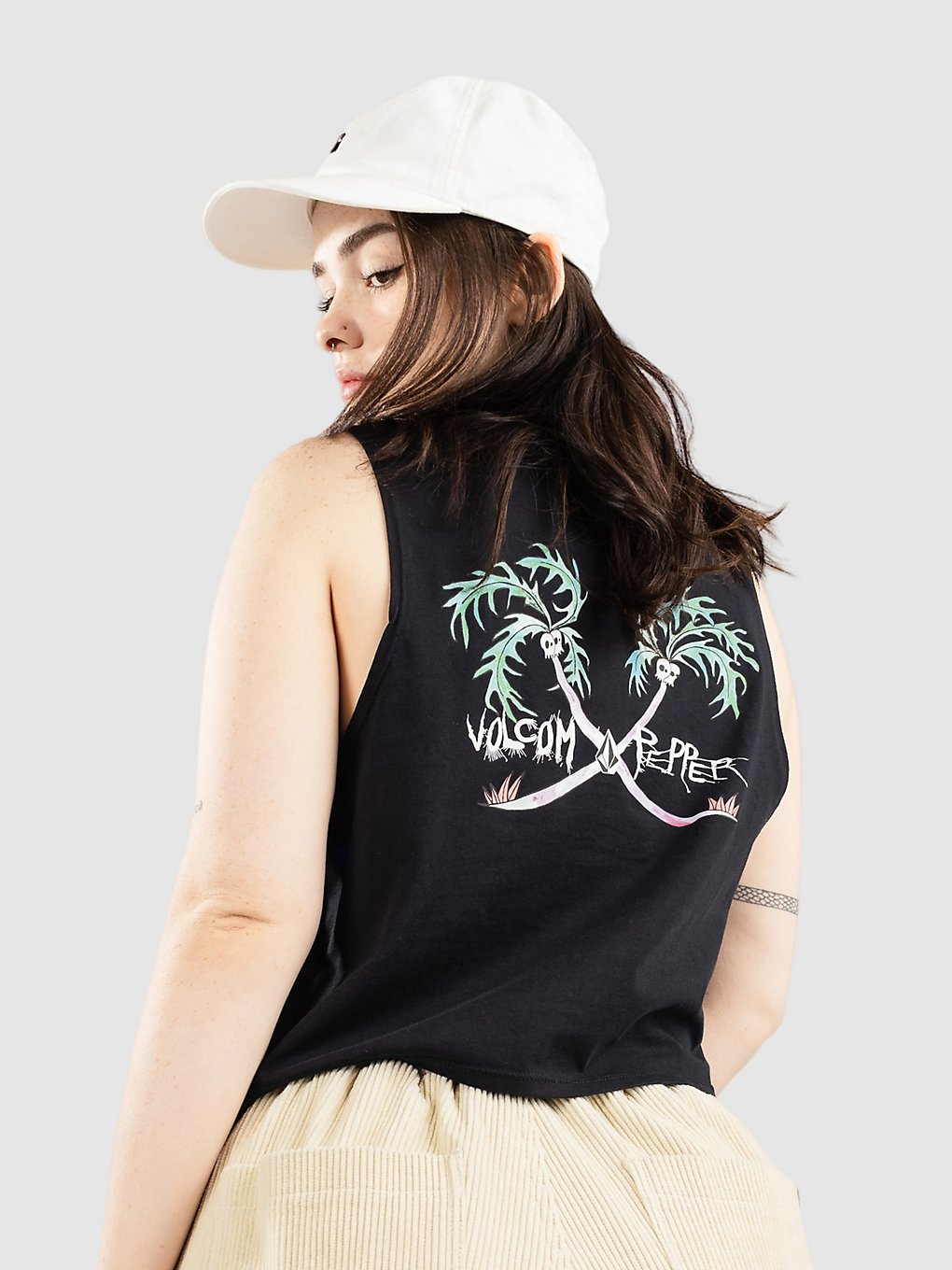 Volcom Pepper Crop Tanktop zwart