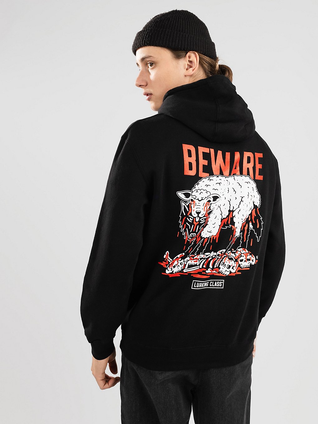 Lurking Class Beware 2 Hoodie zwart