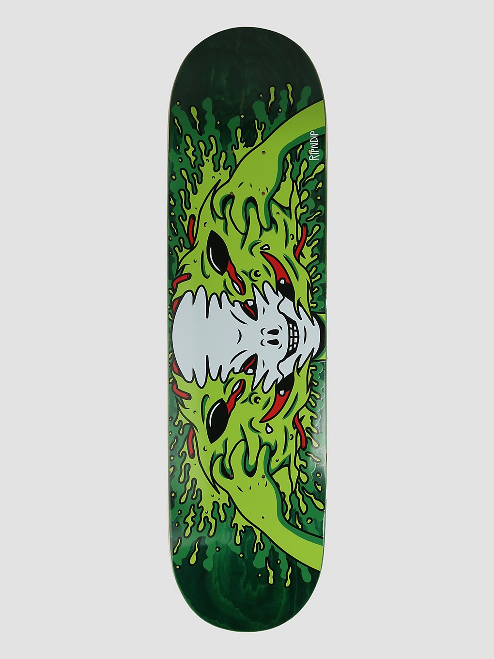 RIPNDIP Skull Face Alien 8.25" Skateboard deck groen