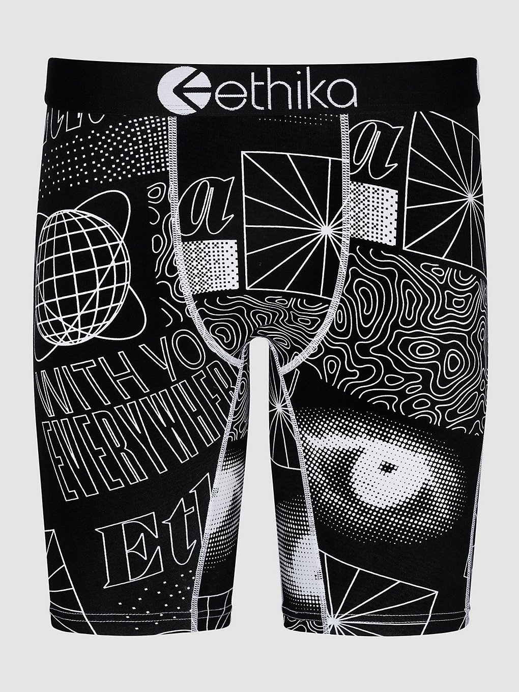 Ethika Global Link Boxershorts zwart