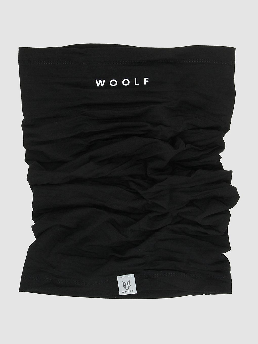 Woolf Merino Tinden Neck Gaiter Tube zwart