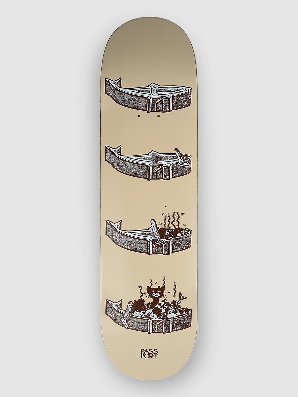 Pass Port Tinned Series Cat 8.38" Skateboard deck