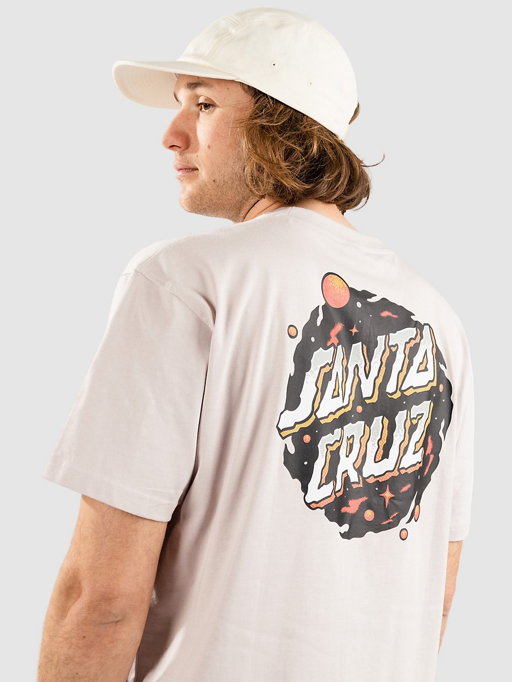Santa Cruz Wooten Ominous Dot T-Shirt grijs