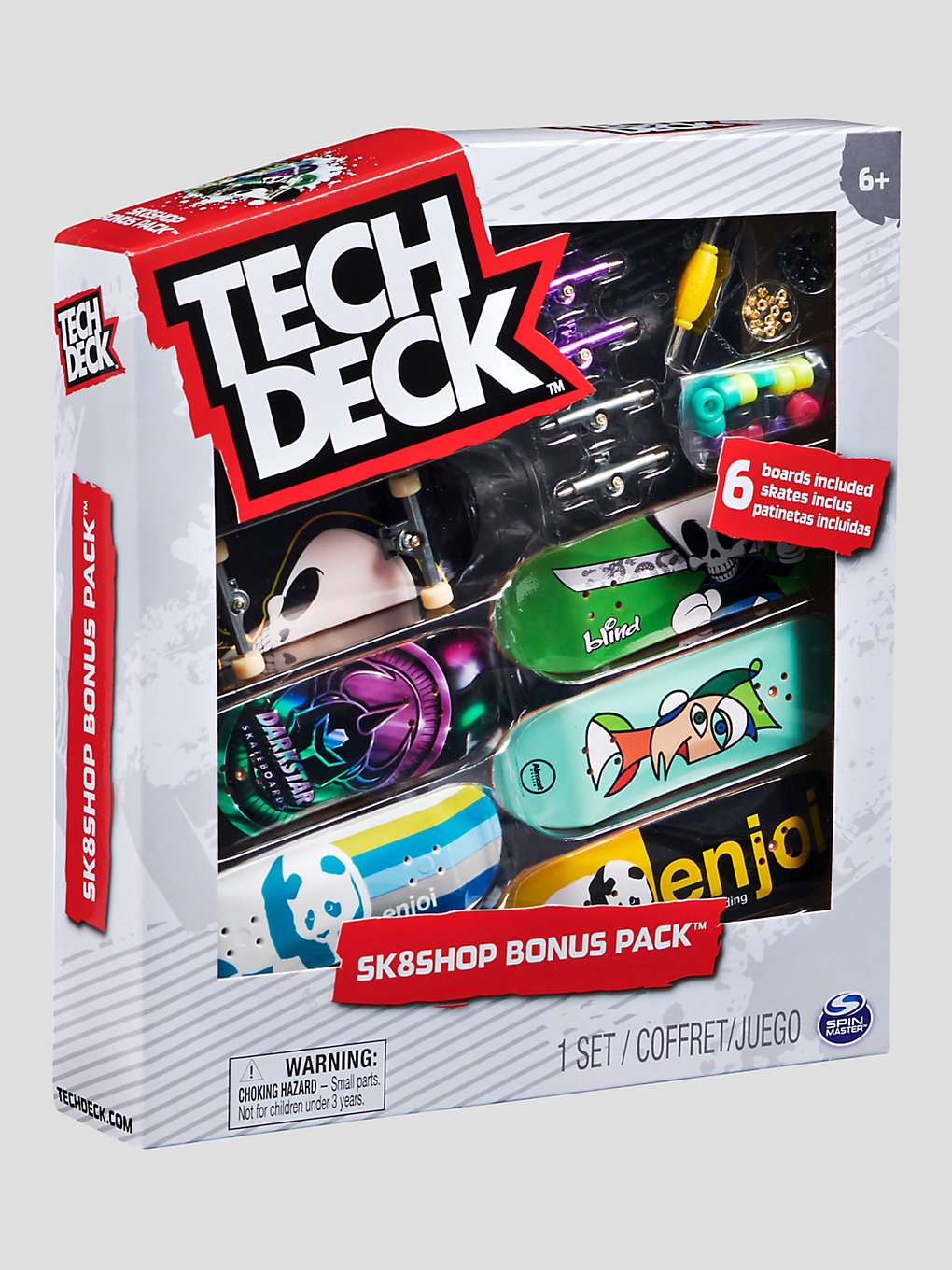 TechDeck Skate Shop Pack Solid Fingerboard patroon