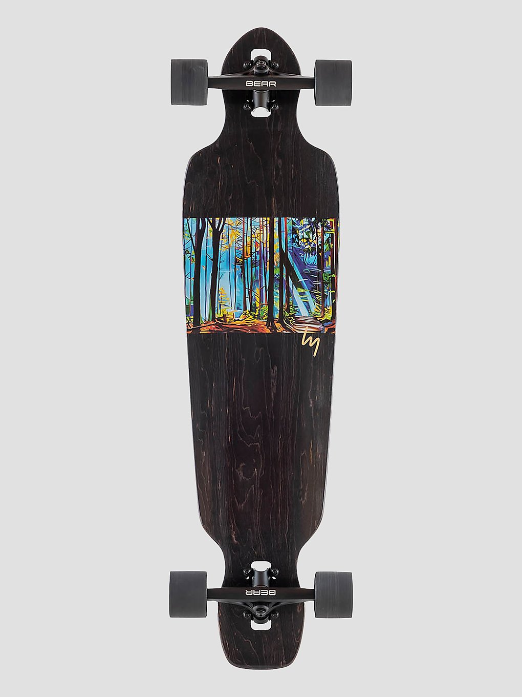 Landyachtz Battle Axe Forrest 38" Complete zwart