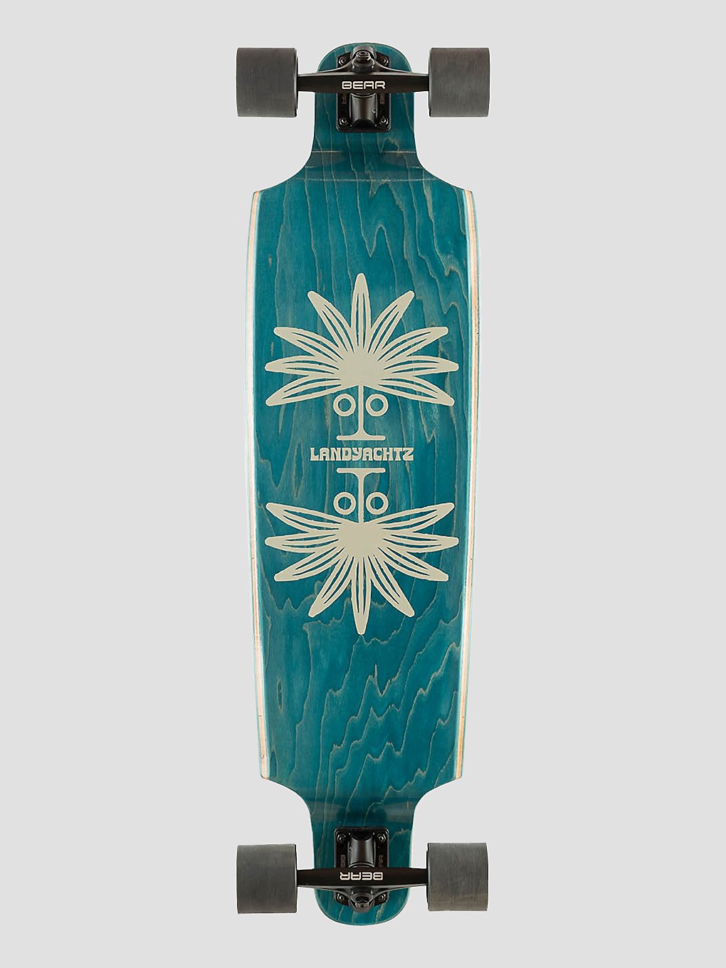 Landyachtz Top Cat 37" Palm Complete blauw