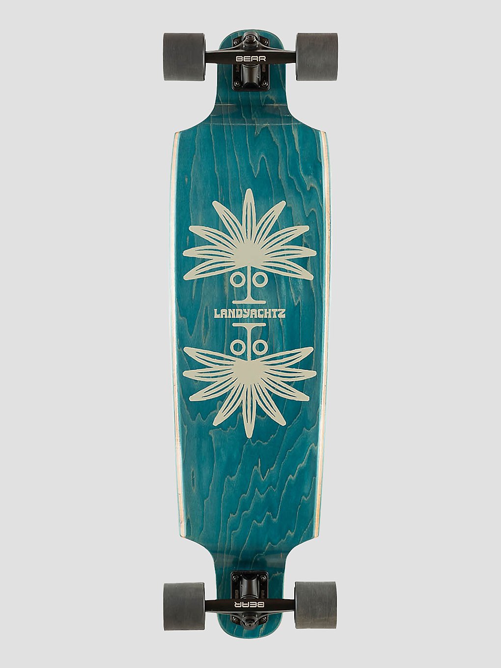 Landyachtz Top Cat 37" Palm Complete blauw