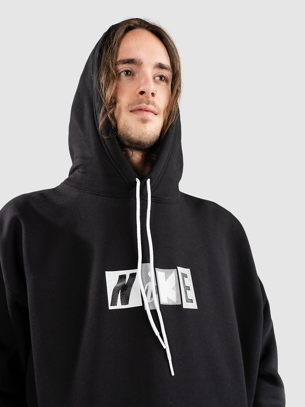 Nike SB Copyshop Letters Hoodie zwart