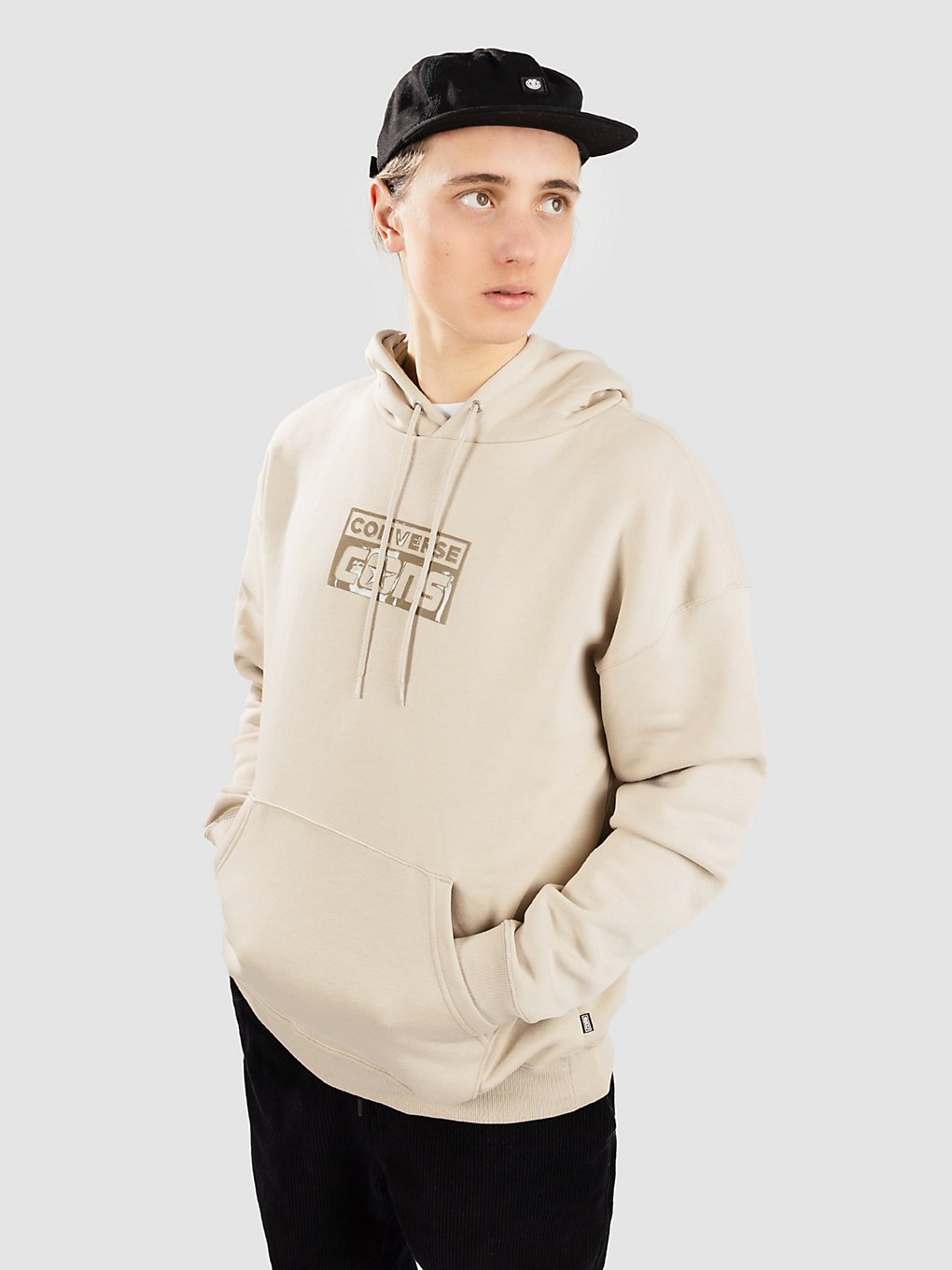 Converse Cons BB Hoodie bruin