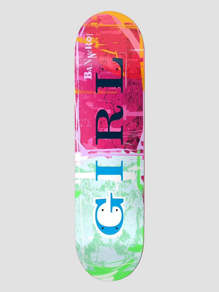 Girl Bannerot 9.0″ Skateboard deck patroon