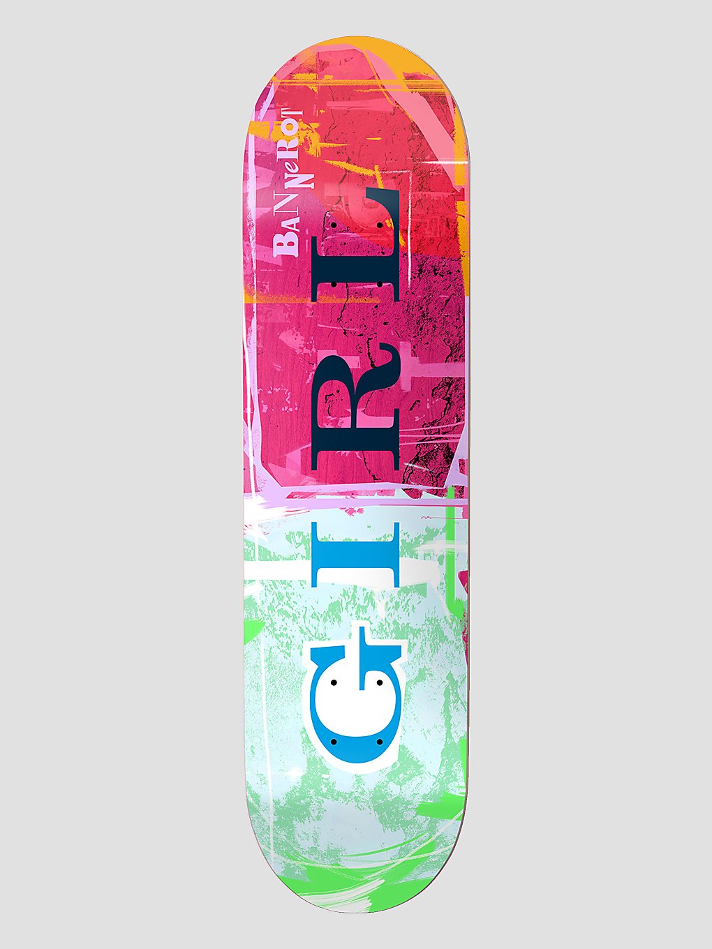 Girl Bannerot 9.0" Skateboard deck patroon