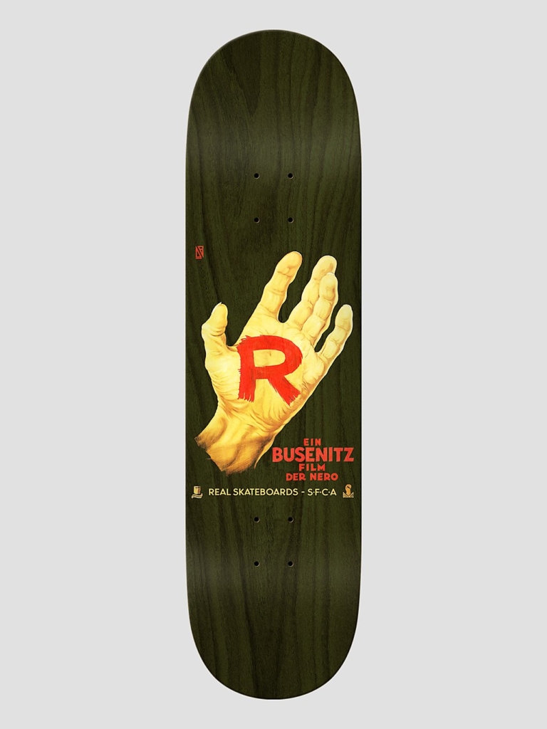 Real Busenitz Noir 8.28″ Skateboard deck patroon