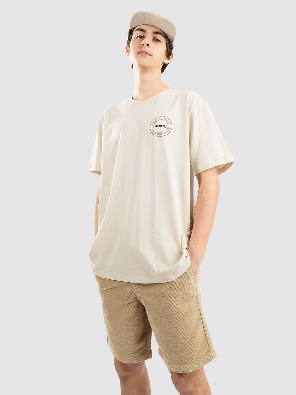 Hurley Everyday Whirlpool T-Shirt grijs