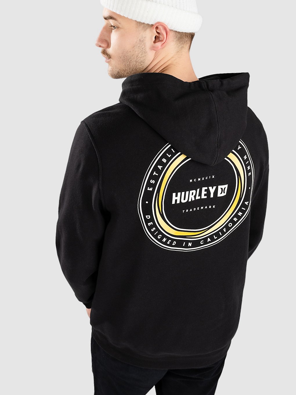 Hurley Seaside Hoodie zwart