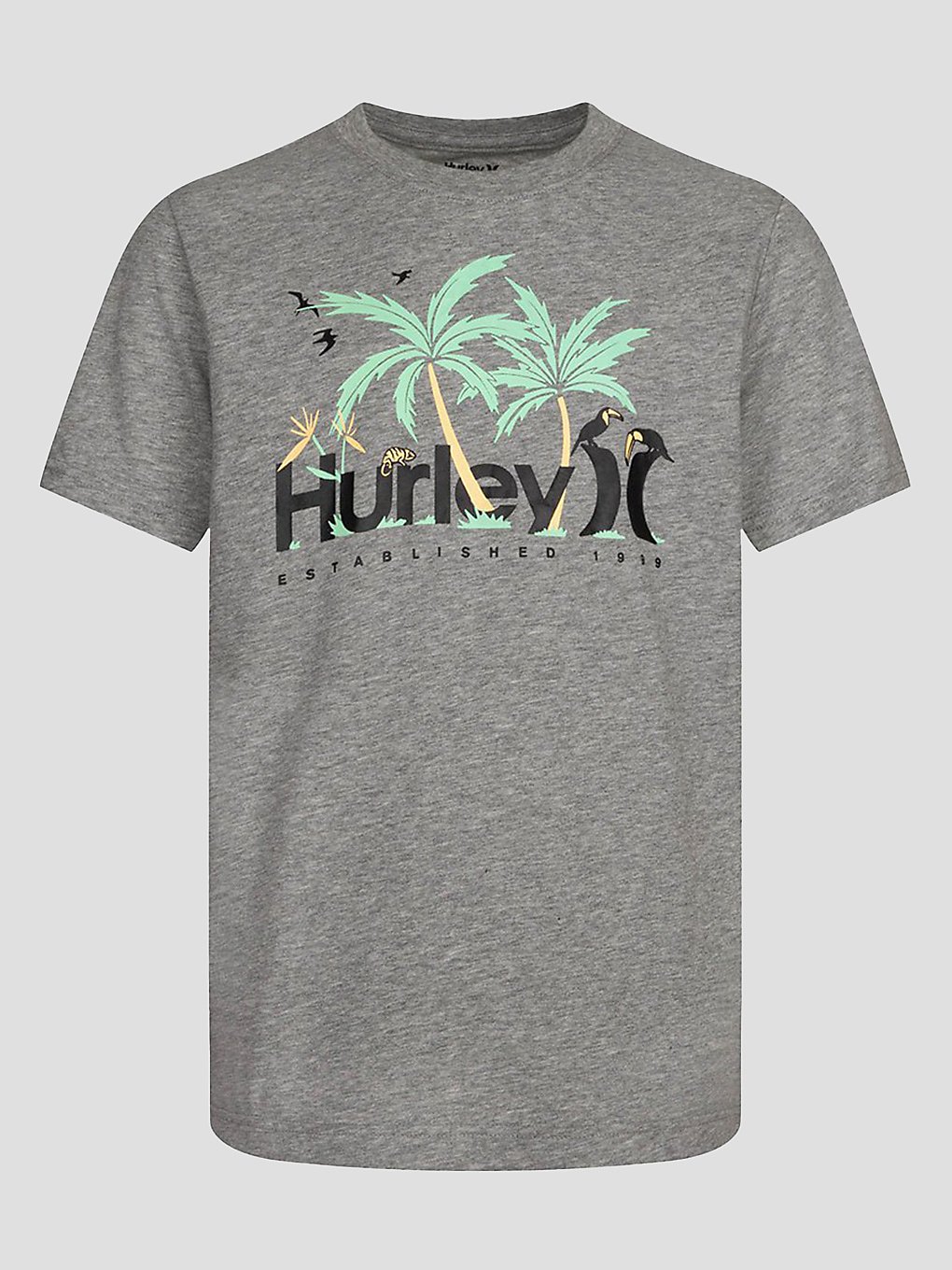 Hurley Jungle T-Shirt grijs