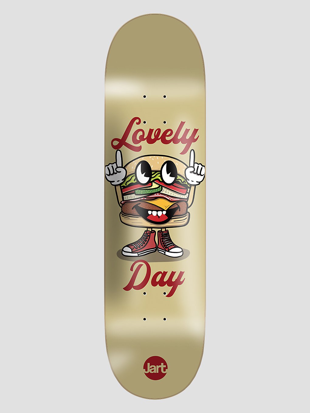 Jart Lovely Day 8.375" HC Skateboard deck patroon