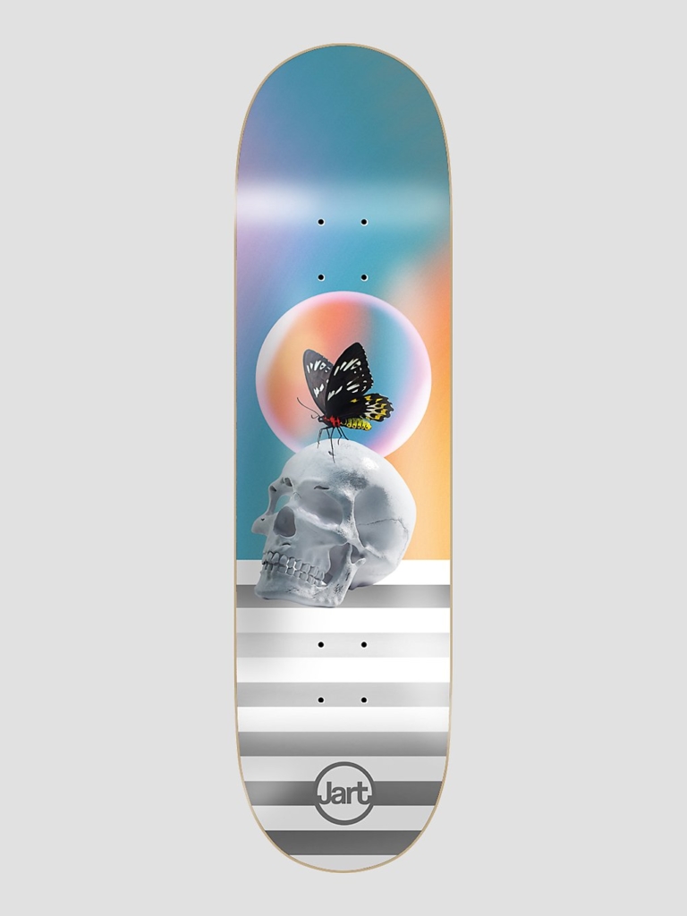 Jart wit Series 8.125″ HC Skateboard deck patroon