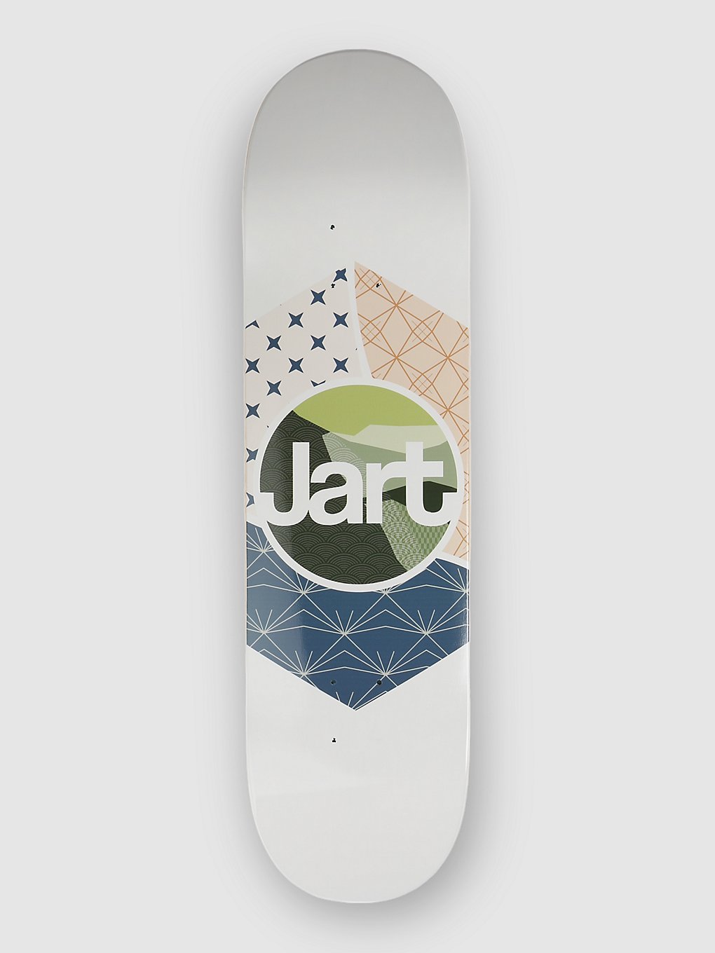 Jart Diagram 8.125" LC Skateboard deck patroon