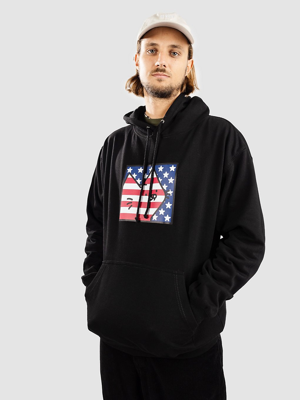 Leon Karssen Americat Hoodie zwart