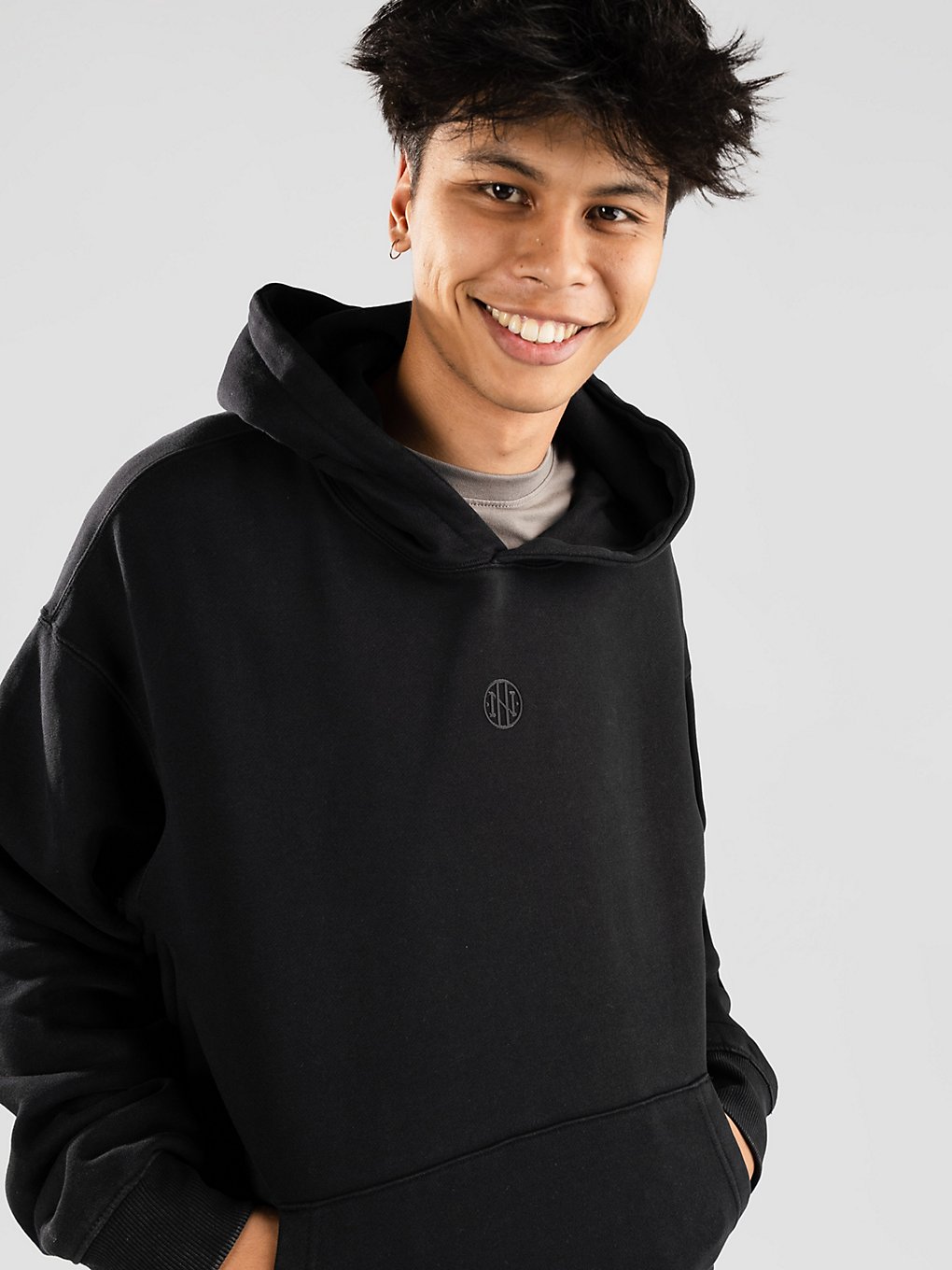 Ninth Hall Basic Hoodie zwart