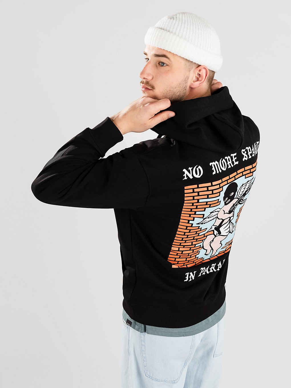 Doomsday Society No More Space In Paradise Hoodie zwart
