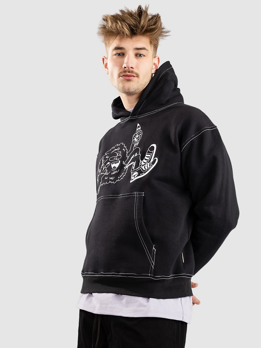 Taikan Just Chillin Hoodie zwart