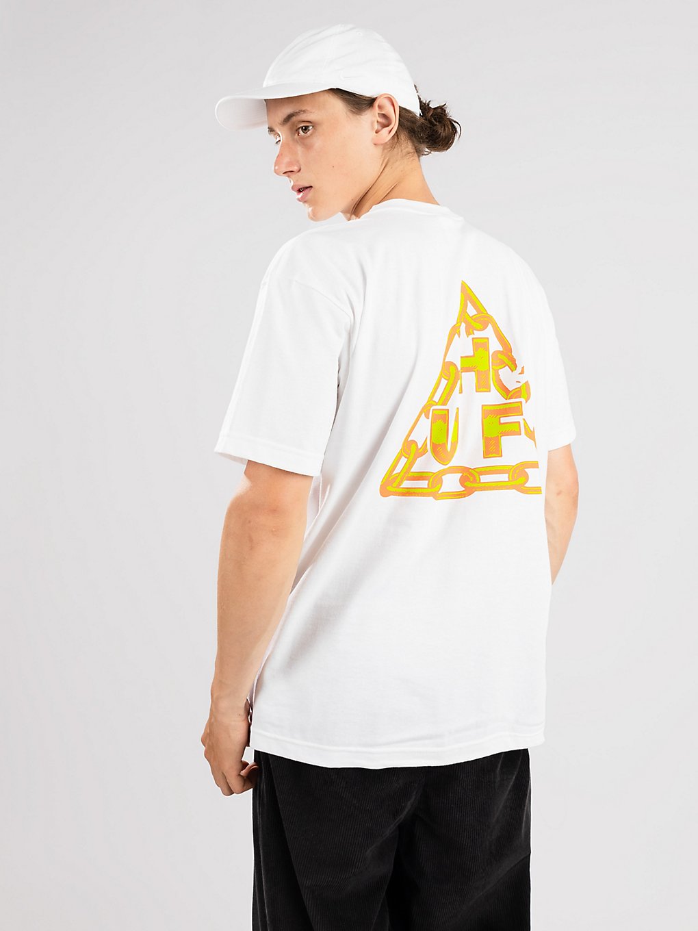 HUF Hard Links T-Shirt wit