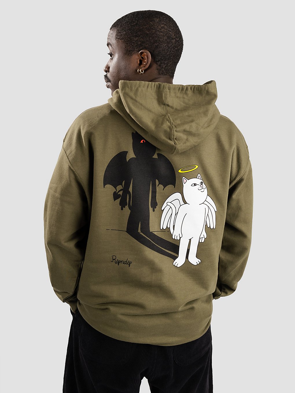 RIPNDIP Shadow Friend Hoodie groen