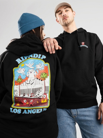 RIPNDIP Heaven On Earth Hoodie zwart