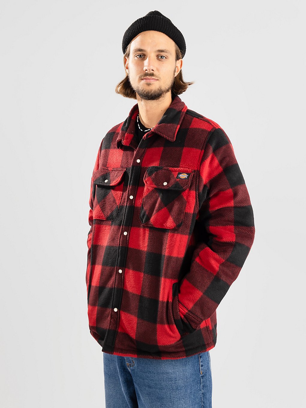 Dickies Portland Hemd rood