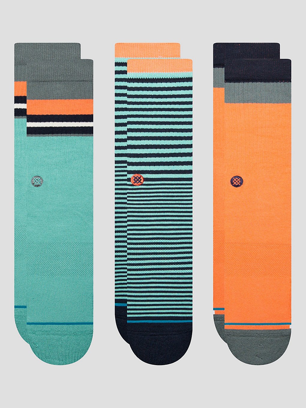 Stance Neptune Crew Sokken groen