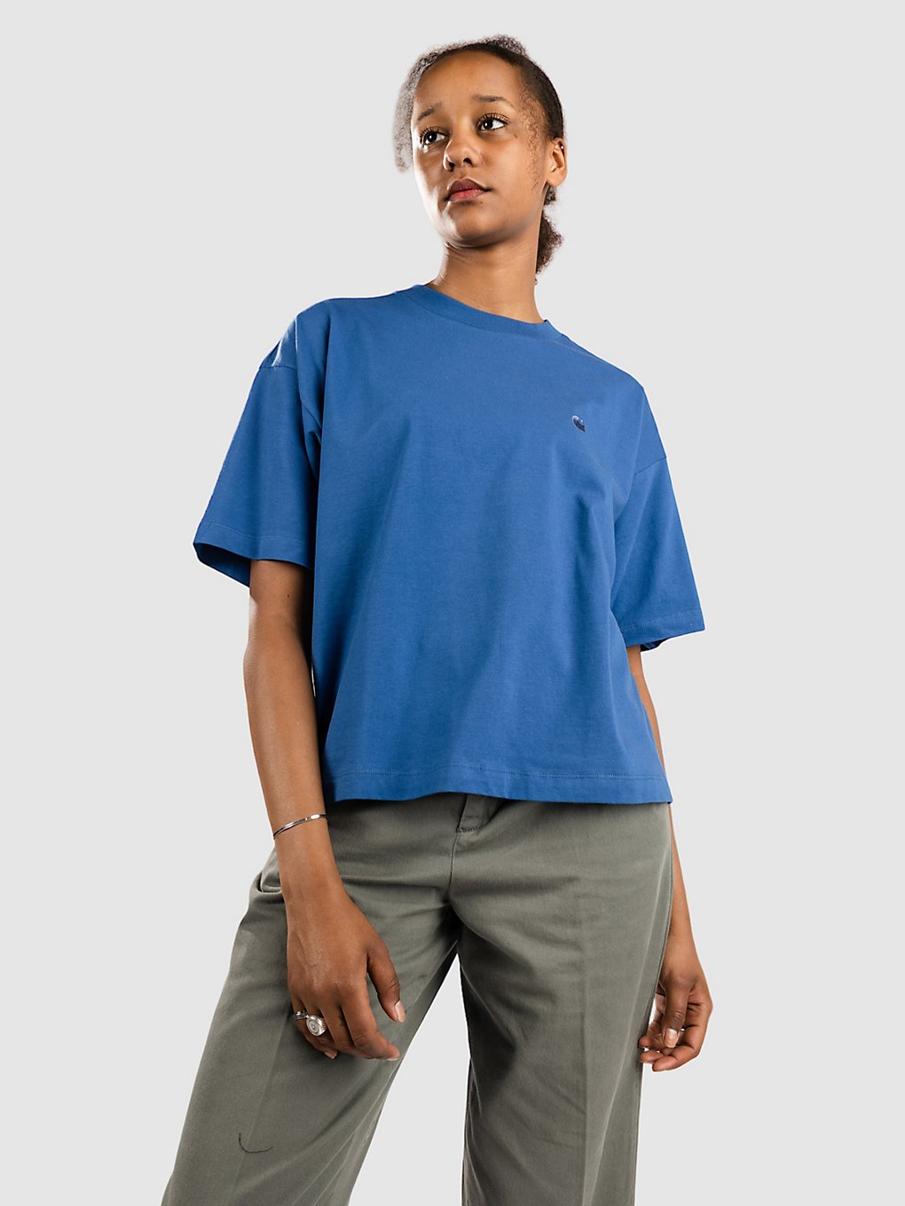 Carhartt WIP Chester T-Shirt blauw